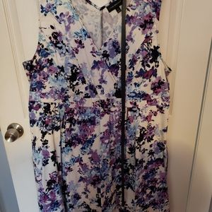 Floral print dress